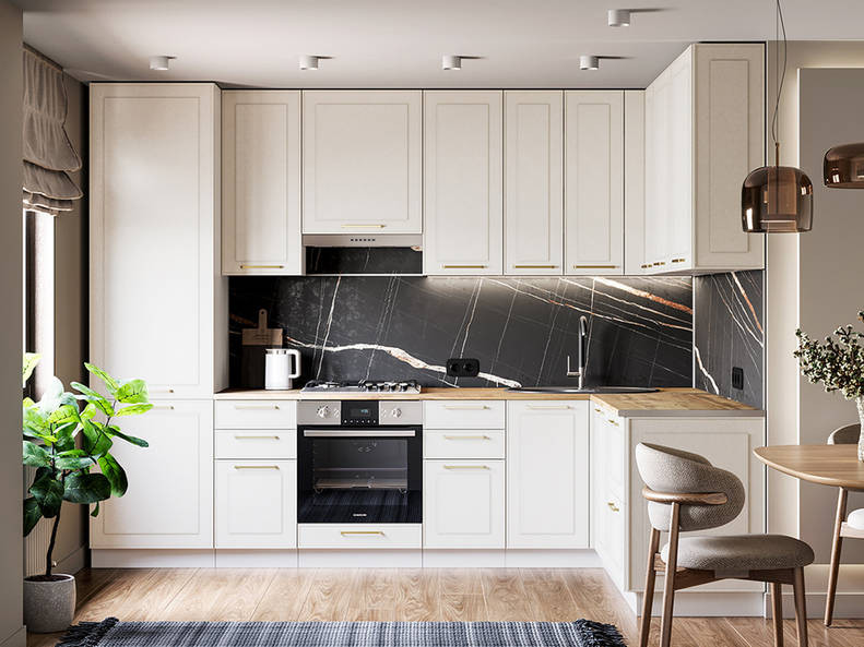 Кухня Милена — длина 3 м ширина 1,7 м