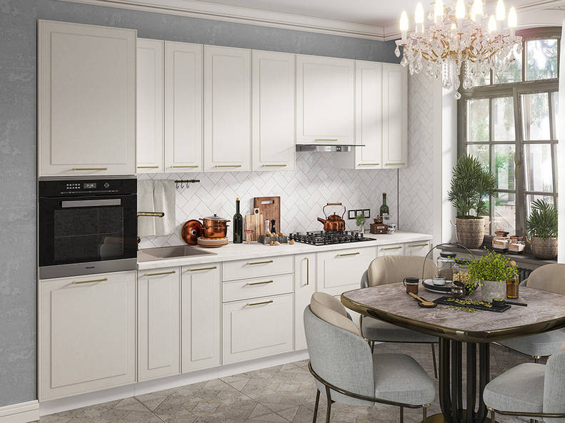 Кухня Милена — длина 3,2 м Кухня Милена — длина 3,2 м