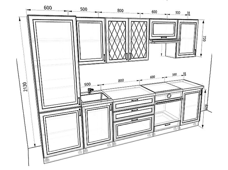 Кухня Ницца 3,0 метра