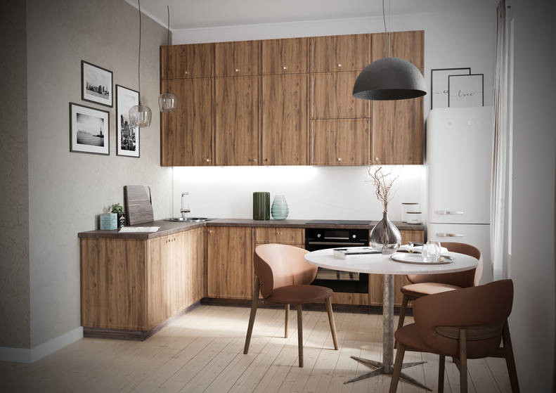 Кухня Беверли — длина 2,7 м ширина 1,8 м