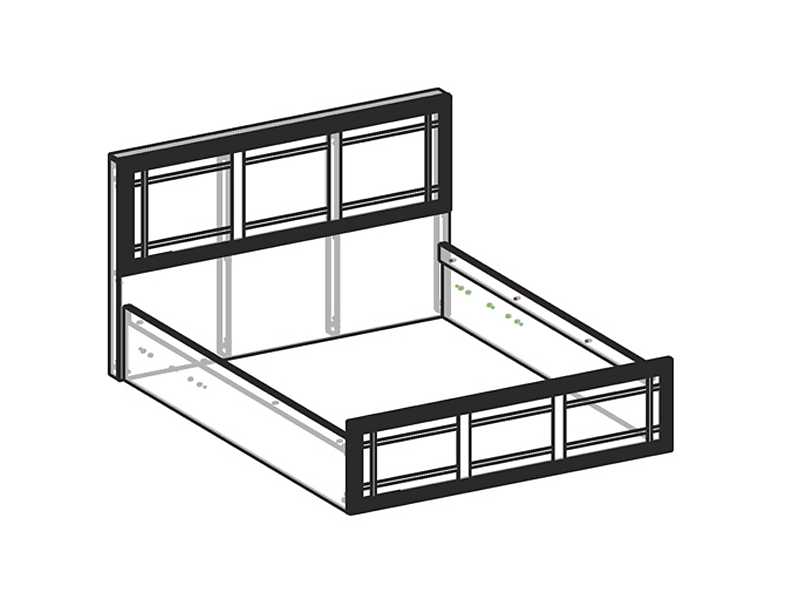 Кровать Бруно 171 см Кровать Бруно 171 см