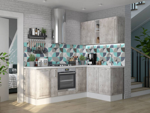 Кухня Модерн — длина 2,2 м ширина 1,4 м