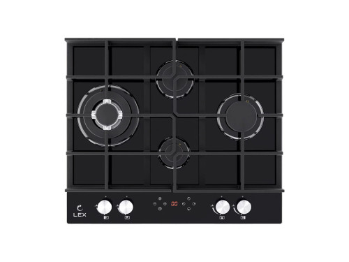 Газовая варочная поверхность Lex GVG 644 T BL