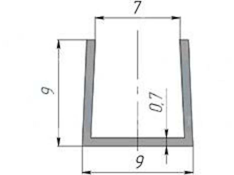 Планка торцевая для стеновой панели с фотопечатью Планка торцевая для стеновой панели с фотопечатью