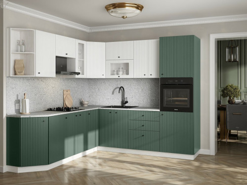 Кухня Милания - длина 2,5 м, ширина 2,4 м Кухня Милания - длина 2,5 м, ширина 2,4 м