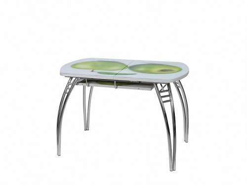 Стол Цельносварной "Паук" Столешница (B5) Премьер Раздвижной Фотопечать