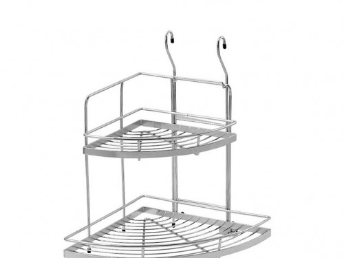 Полка угловая двухярусная