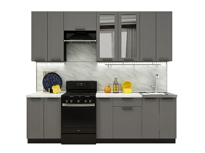 Кухня Глетчер 2,6 метра Кухня Глетчер 2,6 метра