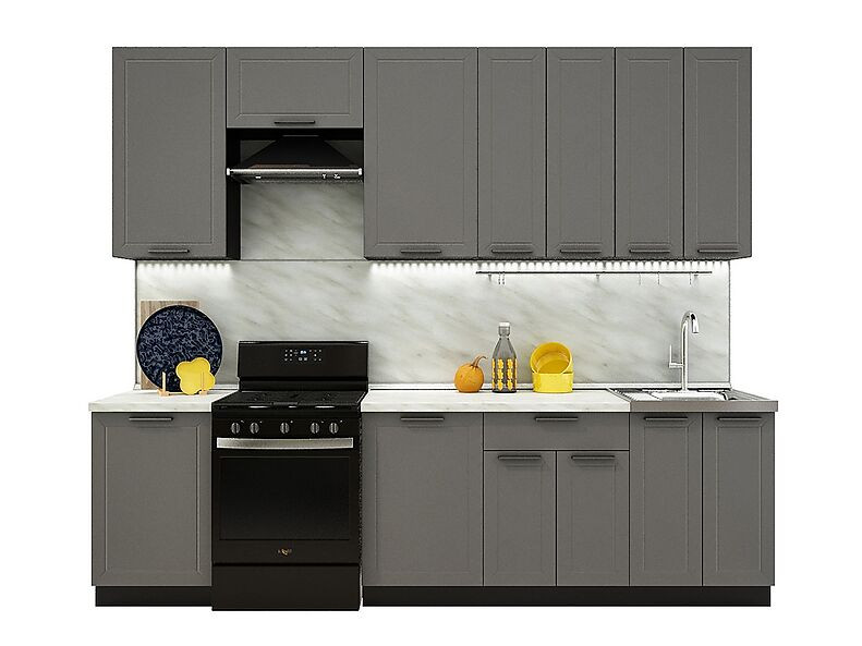 Кухня Глетчер 2,8 метра Кухня Глетчер 2,8 метра