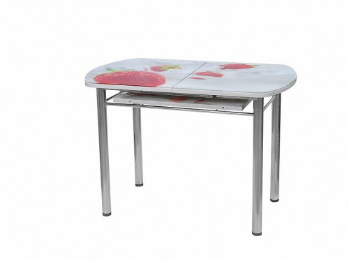 Стол Цельносварной "Трилогия" Столешница (B5) Премьер Раздвижной Фотопечать