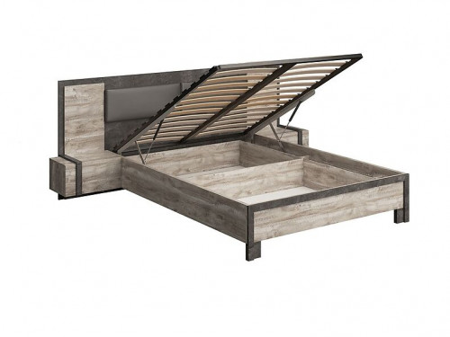 Кровать 1400 (с подъм. механизмом) Клео 257 см