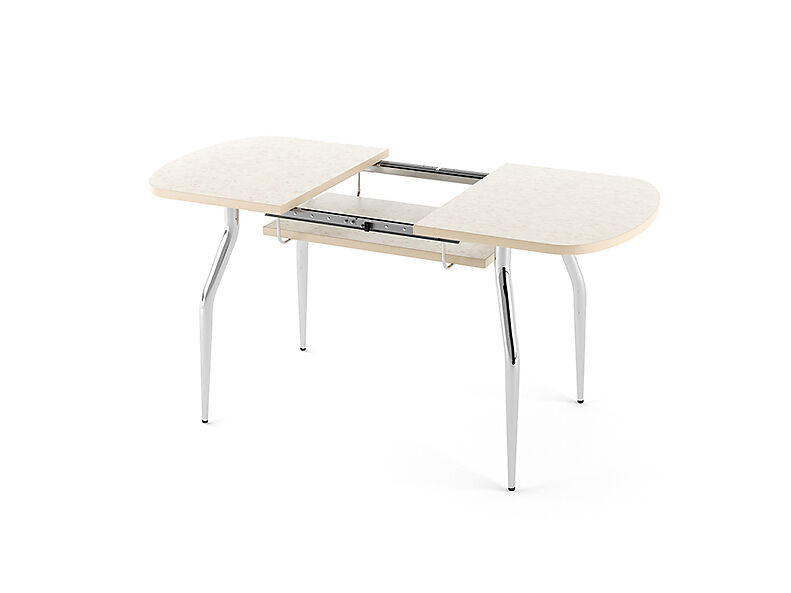 Стол цельносварной "Бриз" Столешница (B5) Премьер Раздвижной Пластик