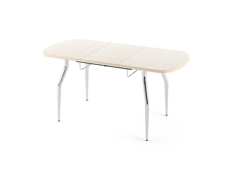 Стол цельносварной "Бриз" Столешница (B5) Премьер Раздвижной Пластик