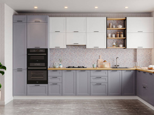 Кухня Квадро — длина 4,1 м ширина 2,2 м Кухня Квадро — длина 4,1 м ширина 2,2 м