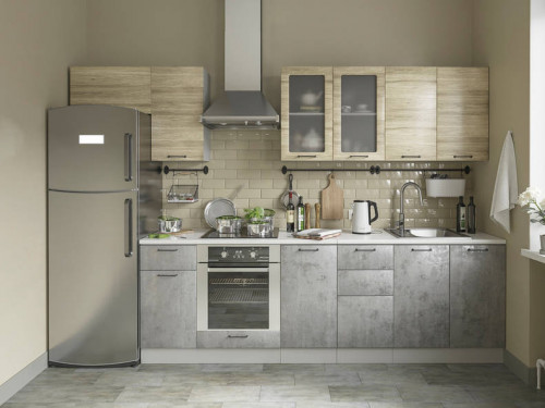 Модульная кухня Лофт — длина 3,6 м Модульная кухня Лофт — длина 3,6 м