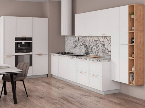 Кухня Квадро — длина 3,8 м ширина 1,6 м Кухня Квадро — длина 3,8 м ширина 1,6 м