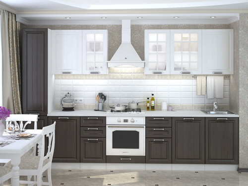 Кухня Прага - длина 3,3 м Кухня Прага - длина 3,3 м