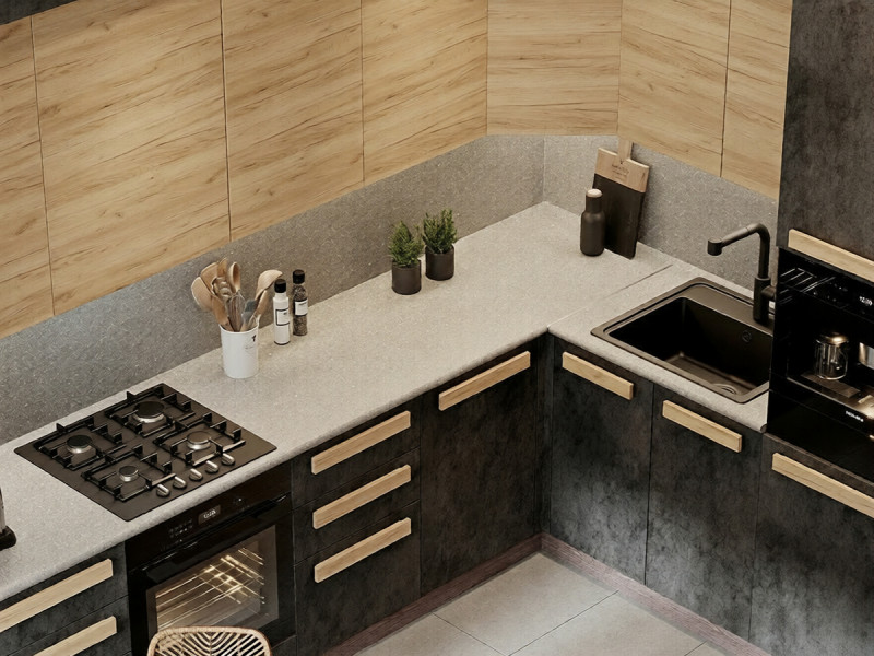 Кухня Тесс - длина 3,2 м, ширина 1,8 м