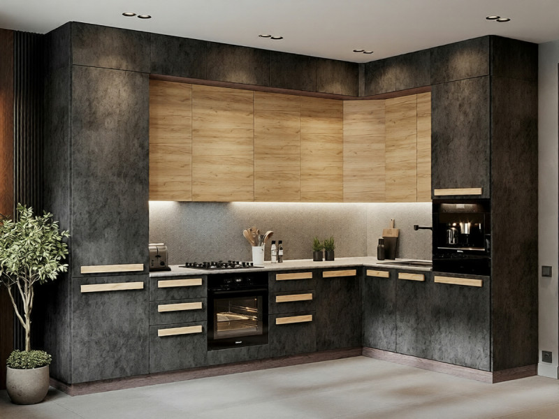 Кухня Тесс - длина 3 м, ширина 2 м