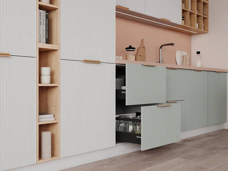 Кухня Паола — длина 3,4 м ширина 1,4 м