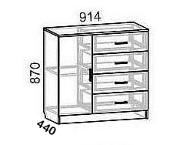 КМ-4 Комод КМ-4 Комод