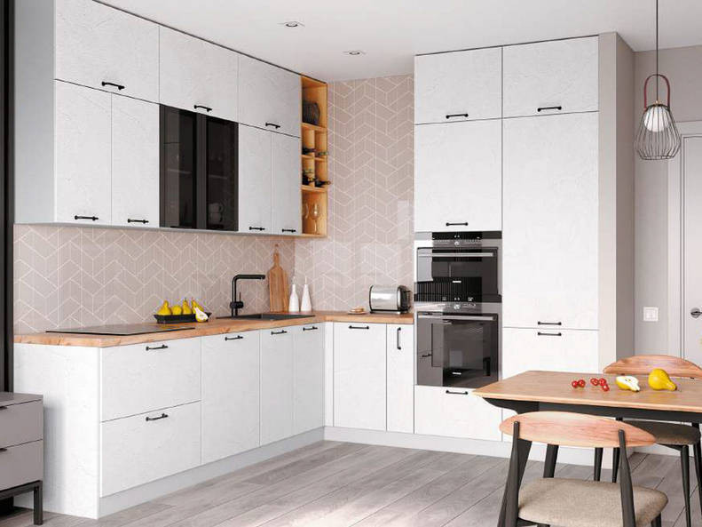 Кухня Лофт — длина 2,6 м ширина 2,4 м