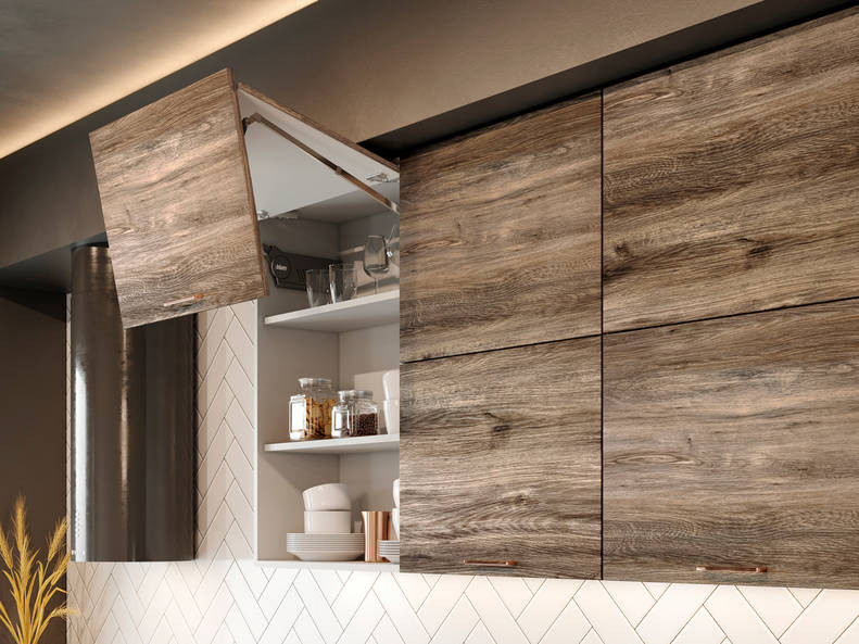 Кухня Лофт — длина 2,6 м ширина 2,4 м