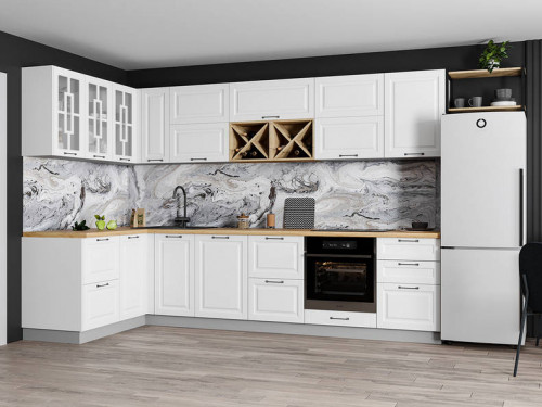 Кухня Гарда — длина 4,1 м ширина 1,5 м