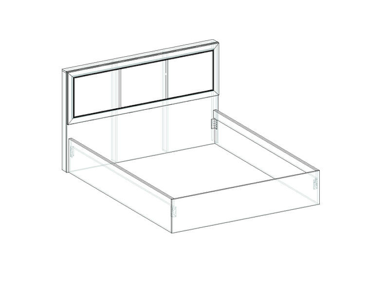 Кровать Дакота 171 см