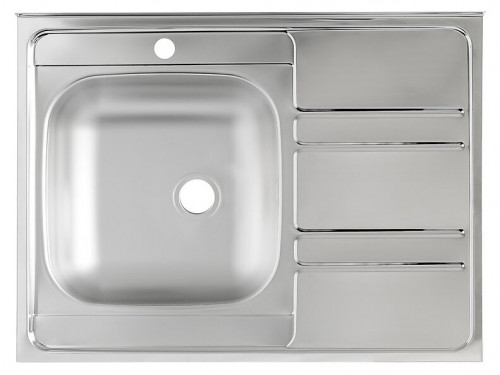 Мойка накладная Иннова IND800.600 ---6C 0L-