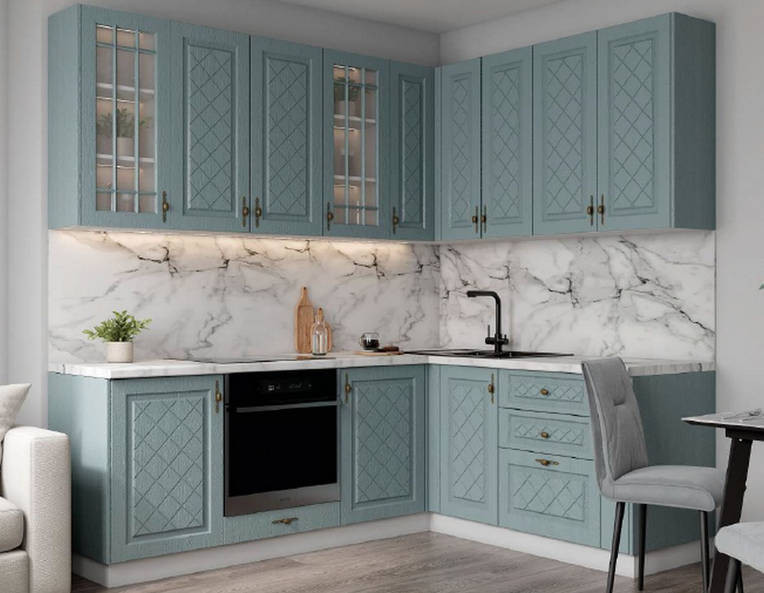 Кухня Гранд — длина 2,2 м ширина 1,8 м