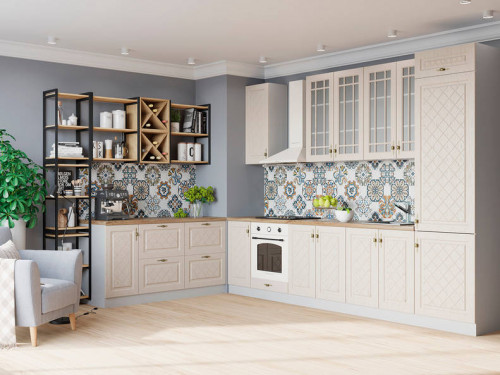 Кухня Гранд — длина 2,7 м ширина 2,1 м Кухня Гранд — длина 2,7 м ширина 2,1 м