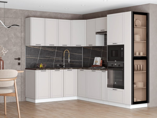 Кухня Диада - длина 2,4 м, ширина 1,8 м