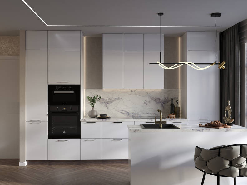 Кухня Идеалиста Royal — длина 3,6 м