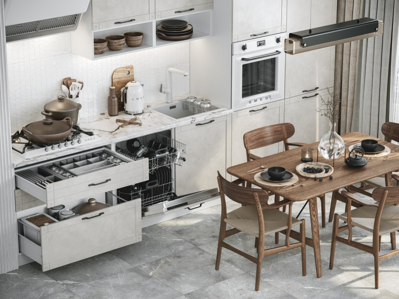 Кухня Кантри Турин - длина 3,1 м Кухня Кантри Турин - длина 3,1 м