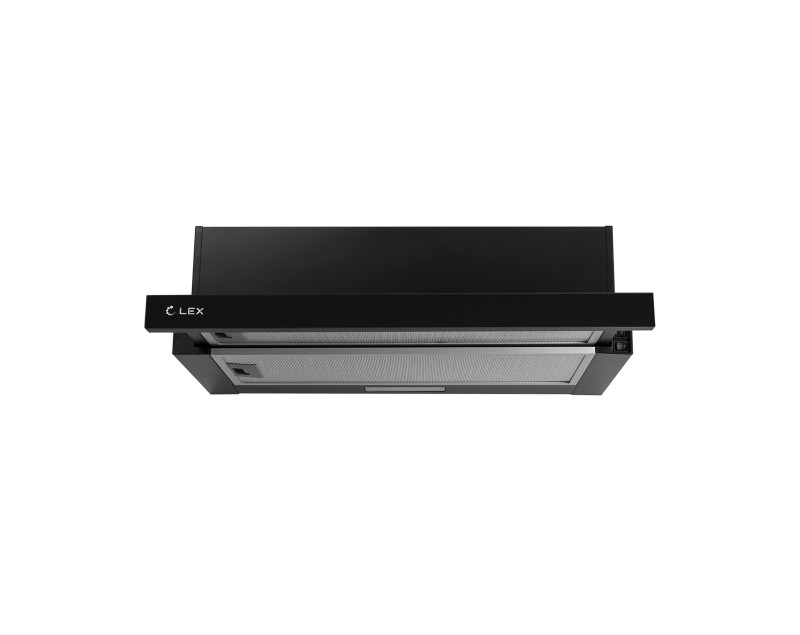 Вытяжка кухонная встраиваемая HIDE G 600 BLACK