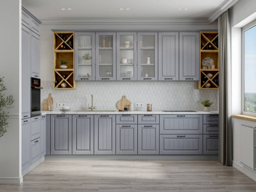 Кухня Империя — длина 3,2 м ширина 2,2 м