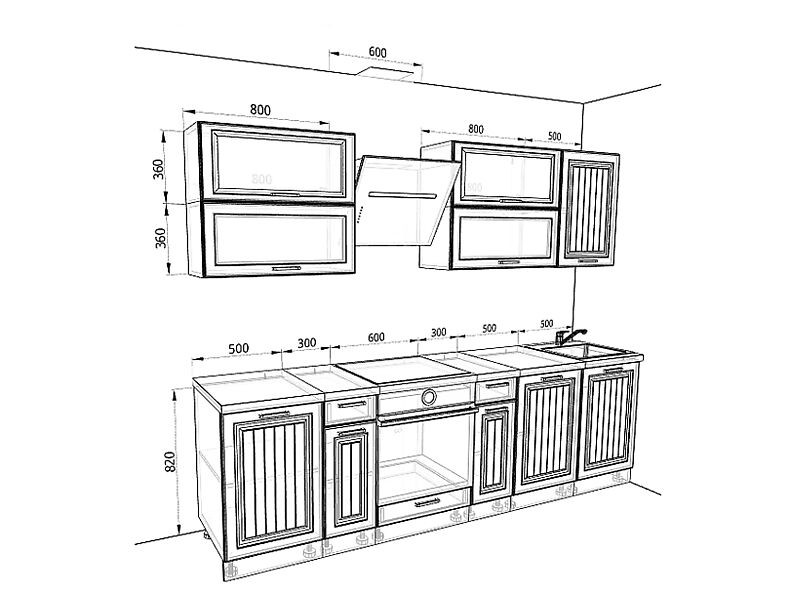 Кухня Прага 2,7 метра