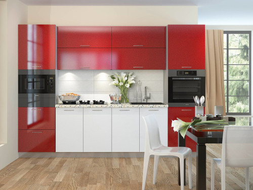 Кухня Базис - длина 2,8 м Кухня Базис - длина 2,8 м